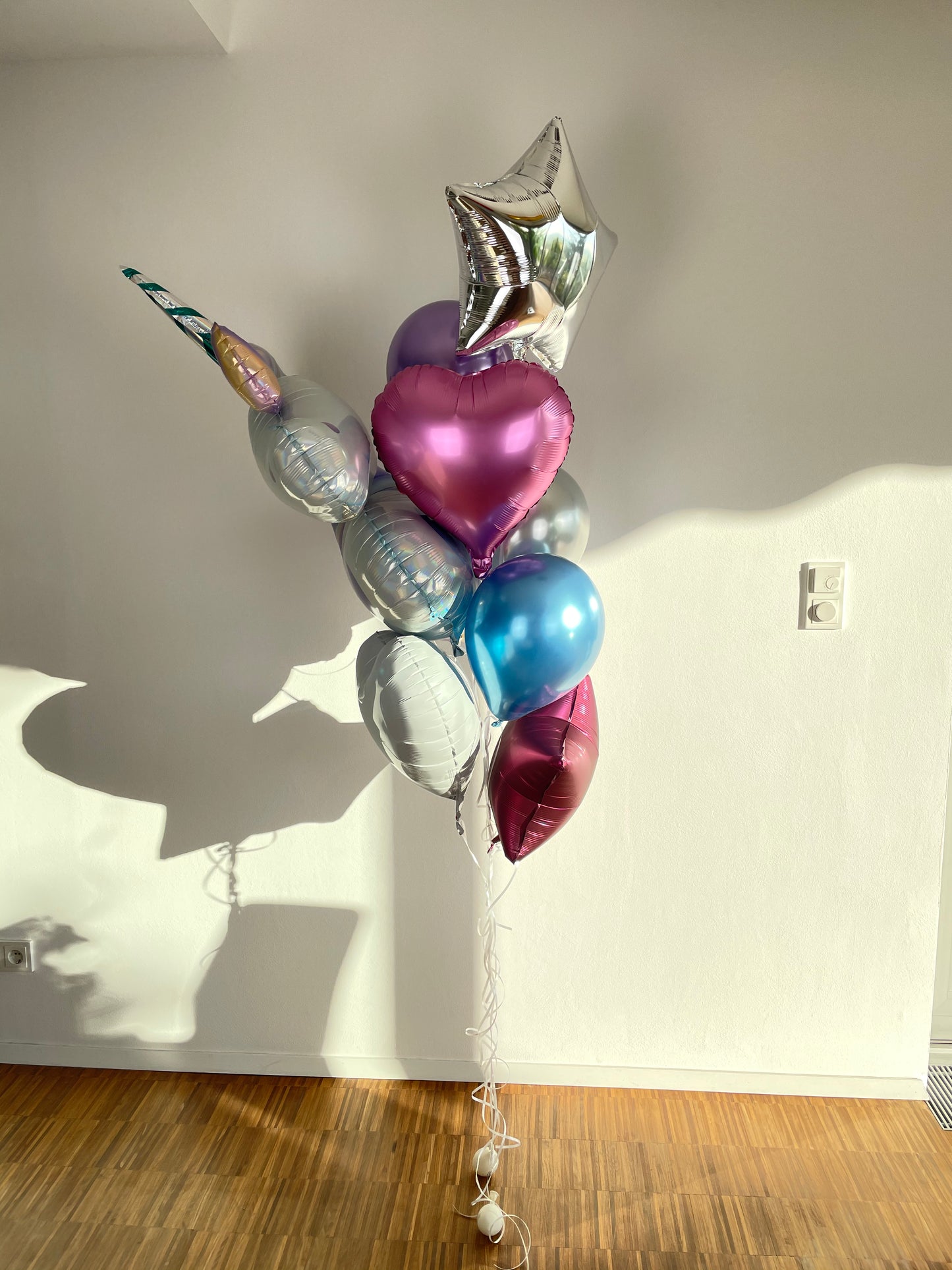 Helium Ballon Bouquet - Einhorntraum