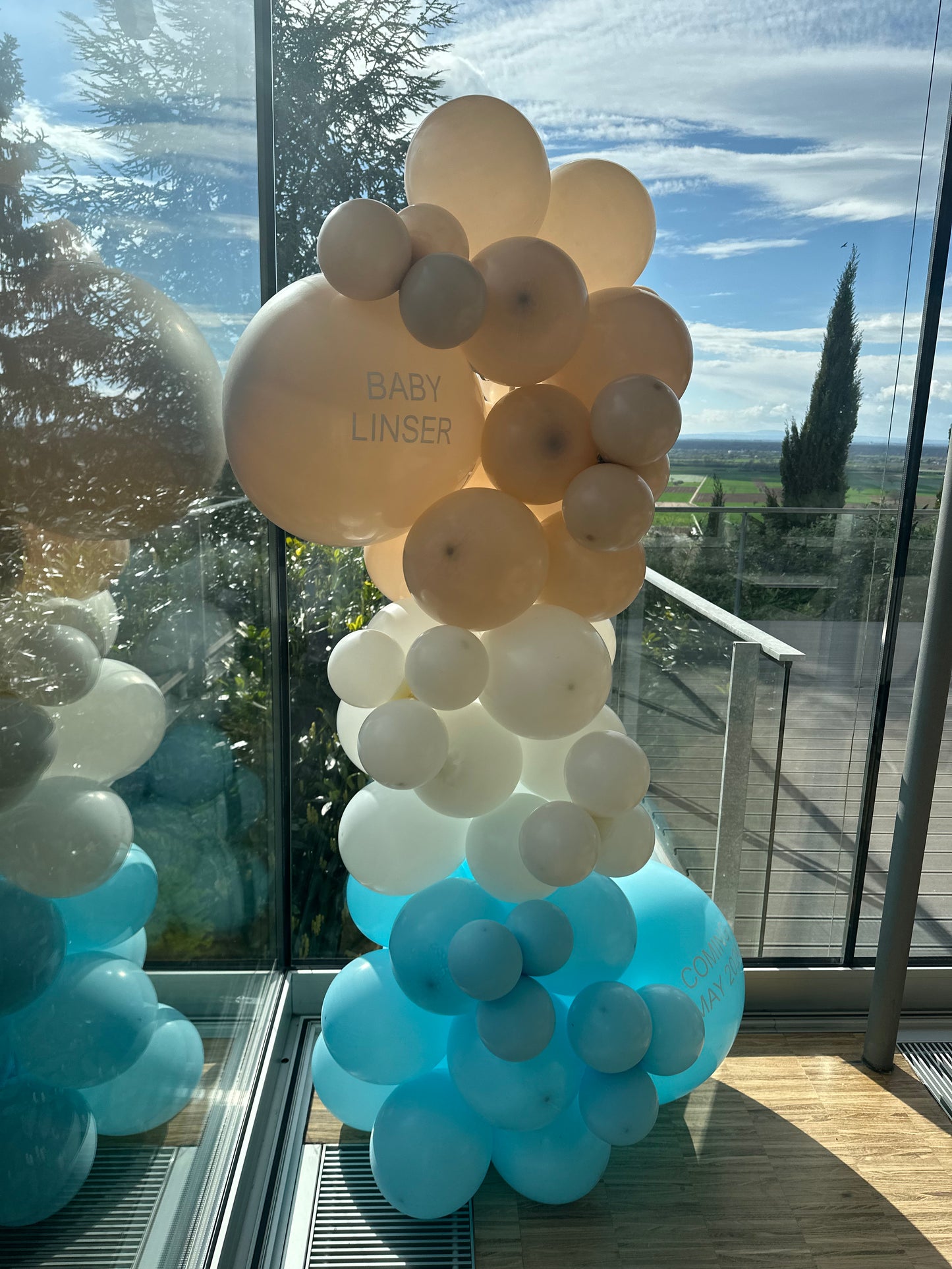 Ballon Girlande - Balloon Boom Säule