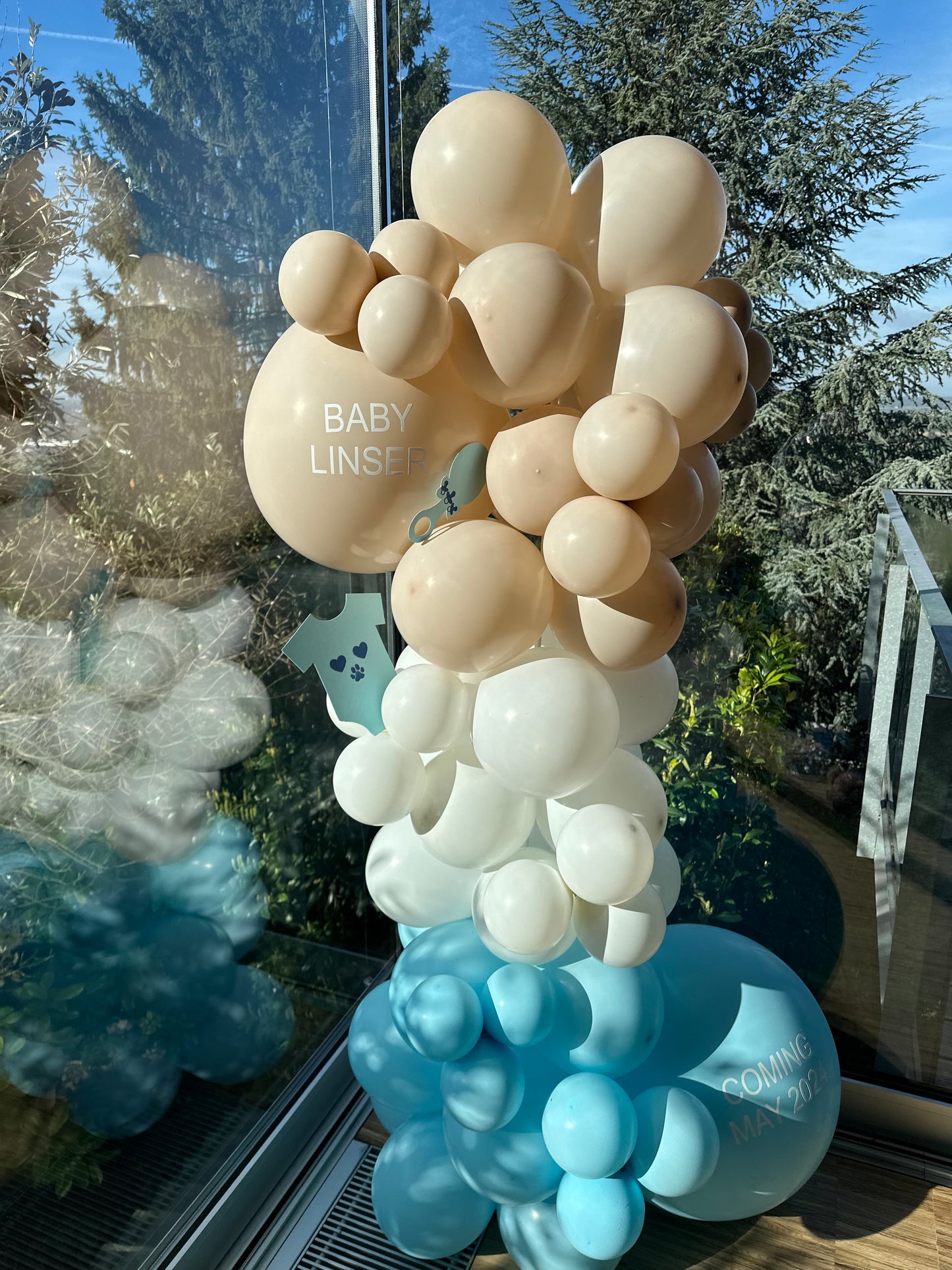 Ballon Girlande - Balloon Boom Säule