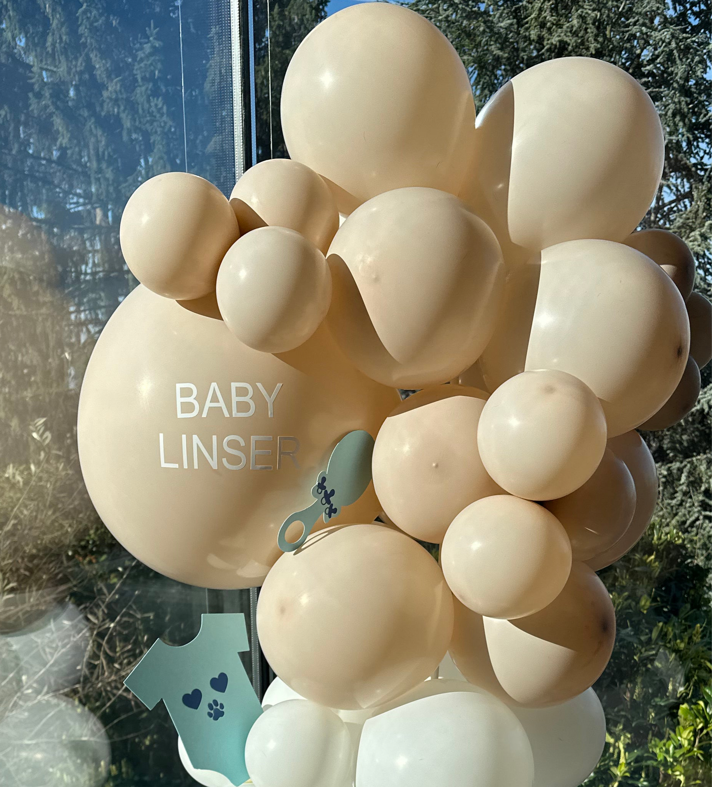 Ballon Girlande - Balloon Boom Säule