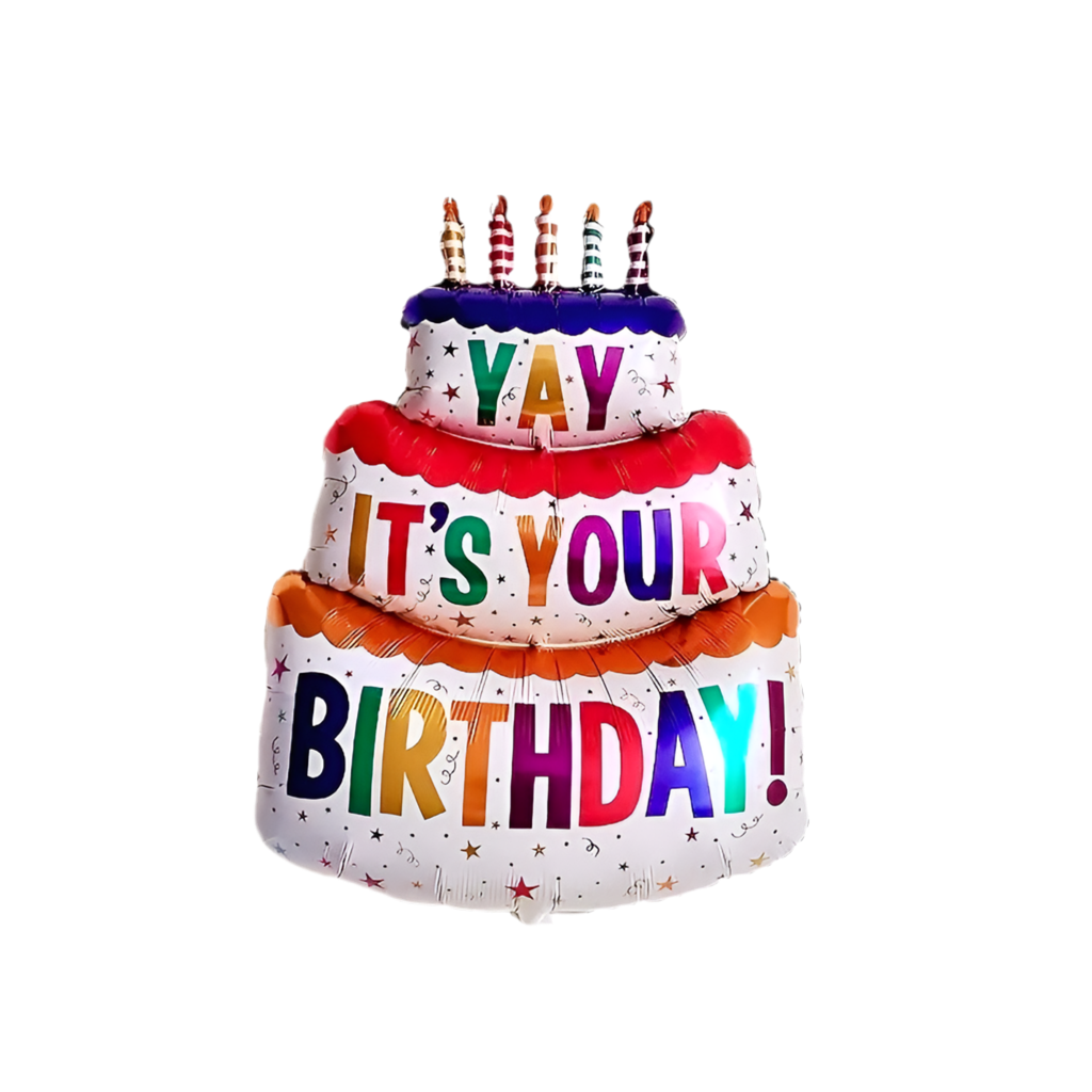 Helium Ballon - YAY ITS YOUR BIRTHDAY