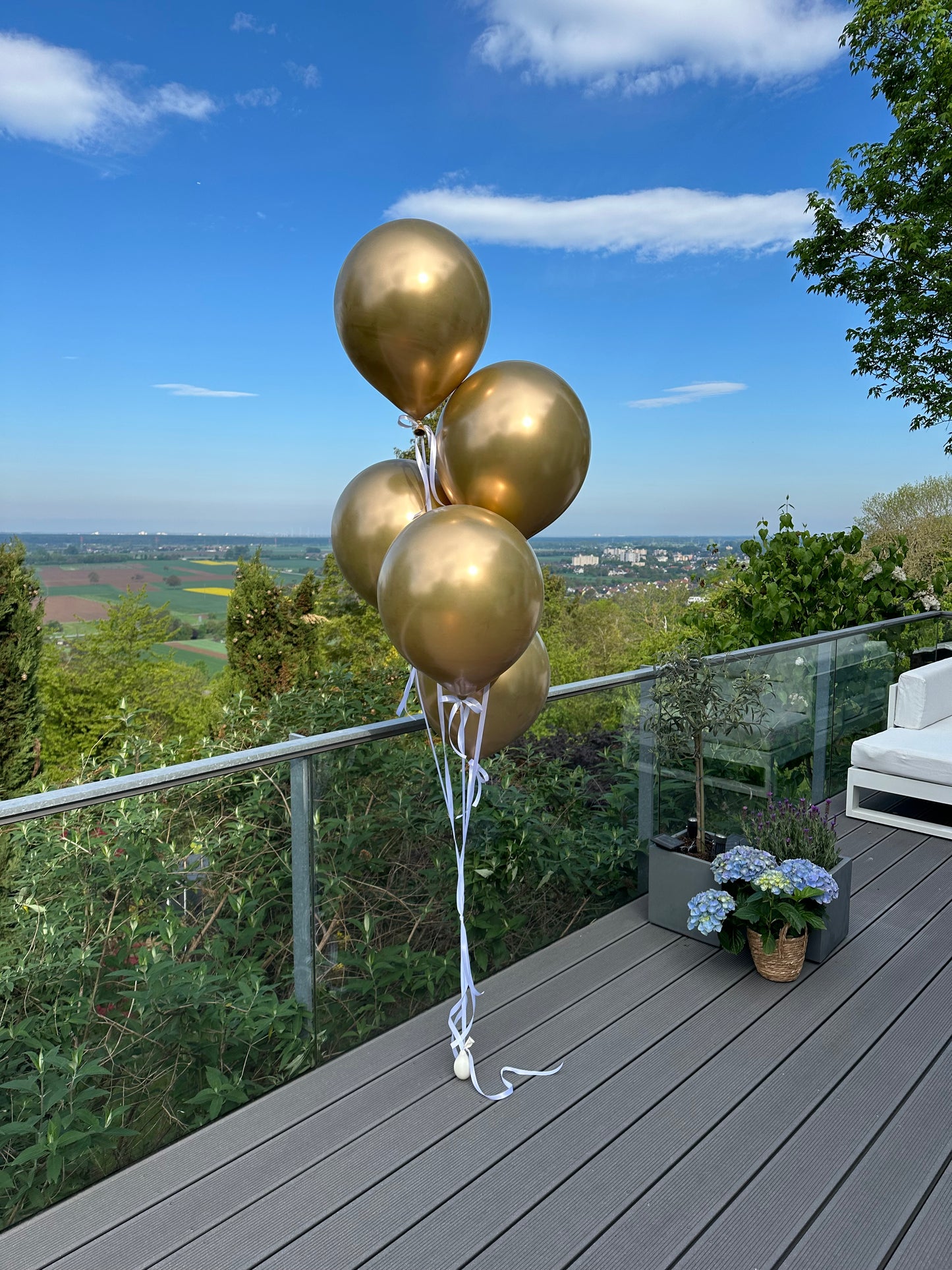 XL Latexballon Bouquet - Elegance in the Air