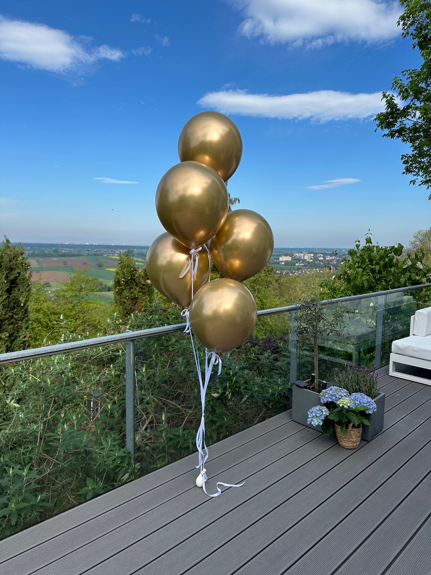 XL Latexballon Bouquet - Elegance in the Air