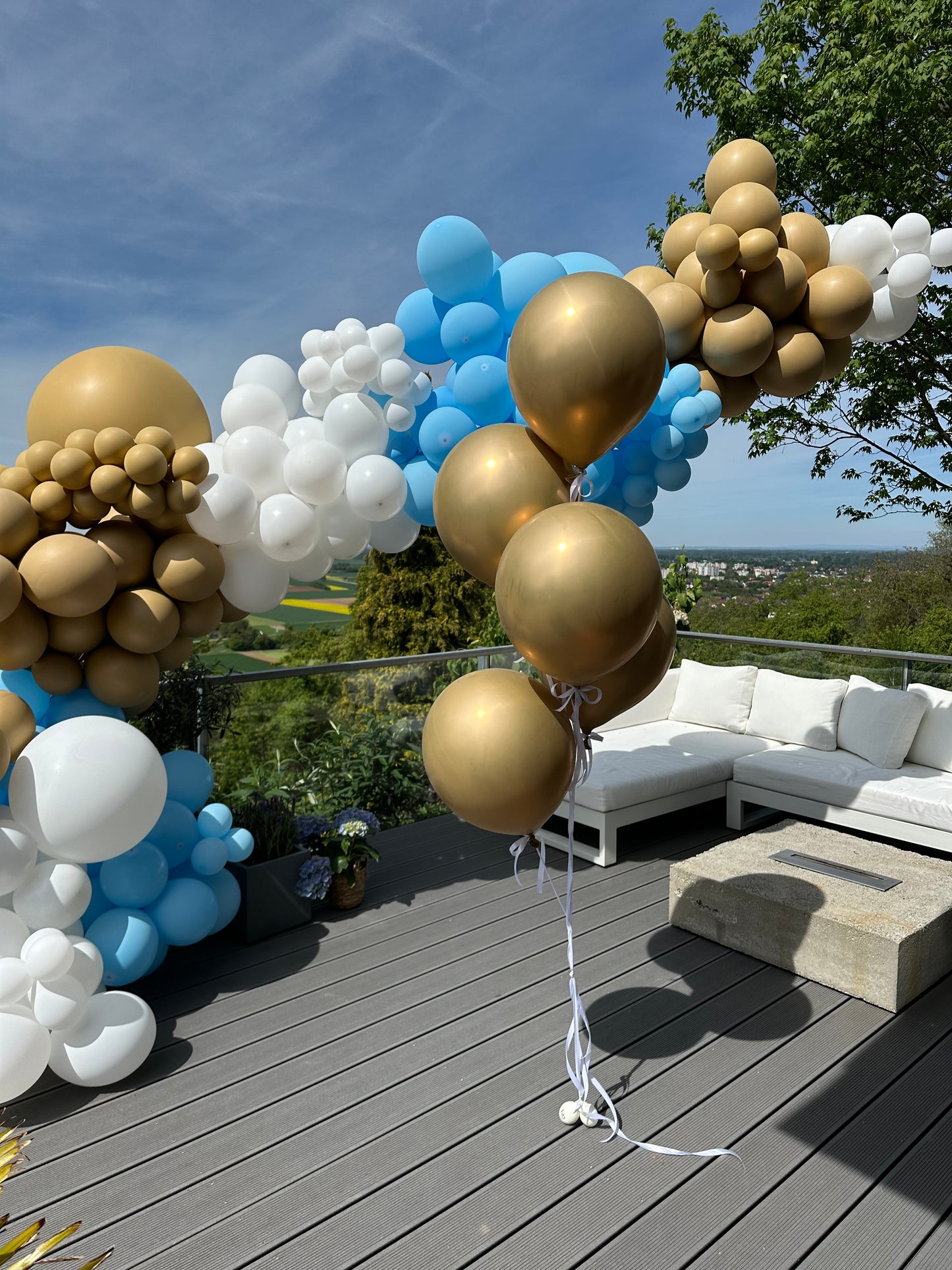 XL Latexballon Bouquet - Elegance in the Air