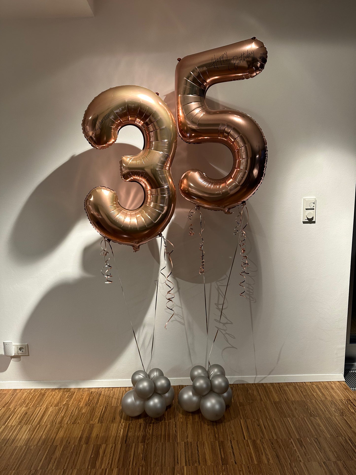 Ballon Bouquet - Zahl Deluxe