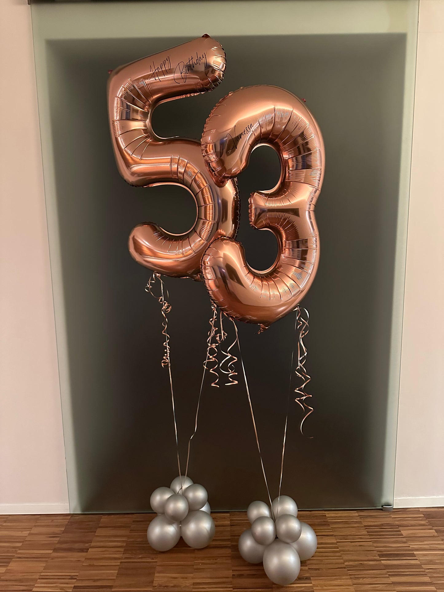 Ballon Bouquet - Zahl Deluxe