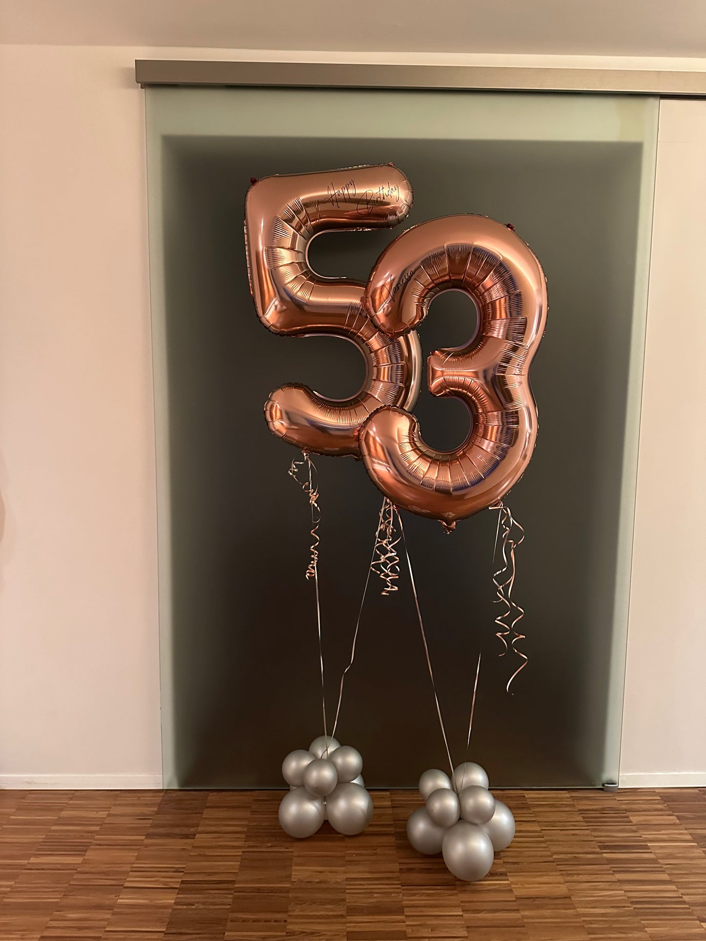 Ballon Bouquet - Zahl Deluxe