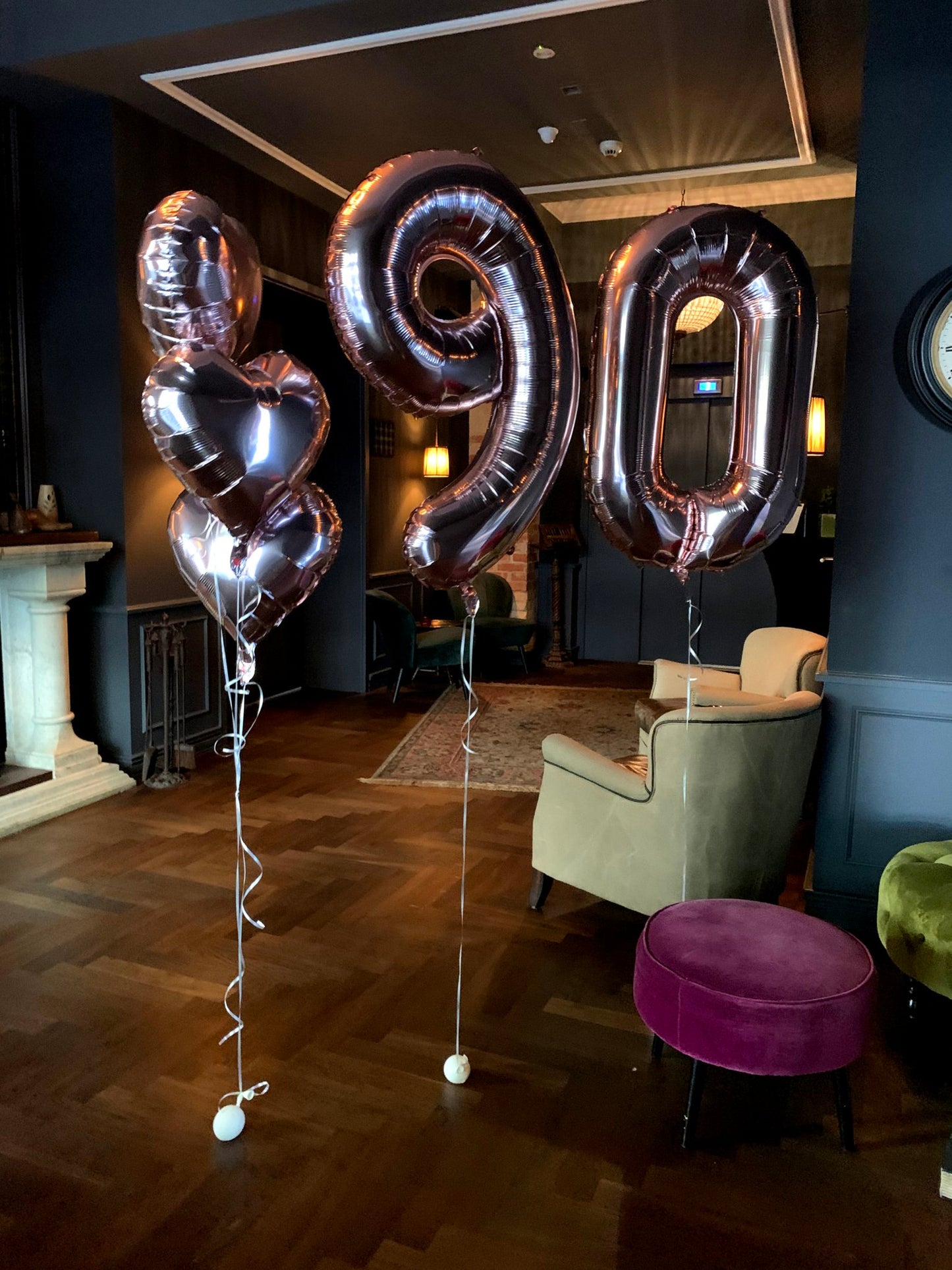 Ballon Bouquet - Happy Birthday Ballon 3er Set