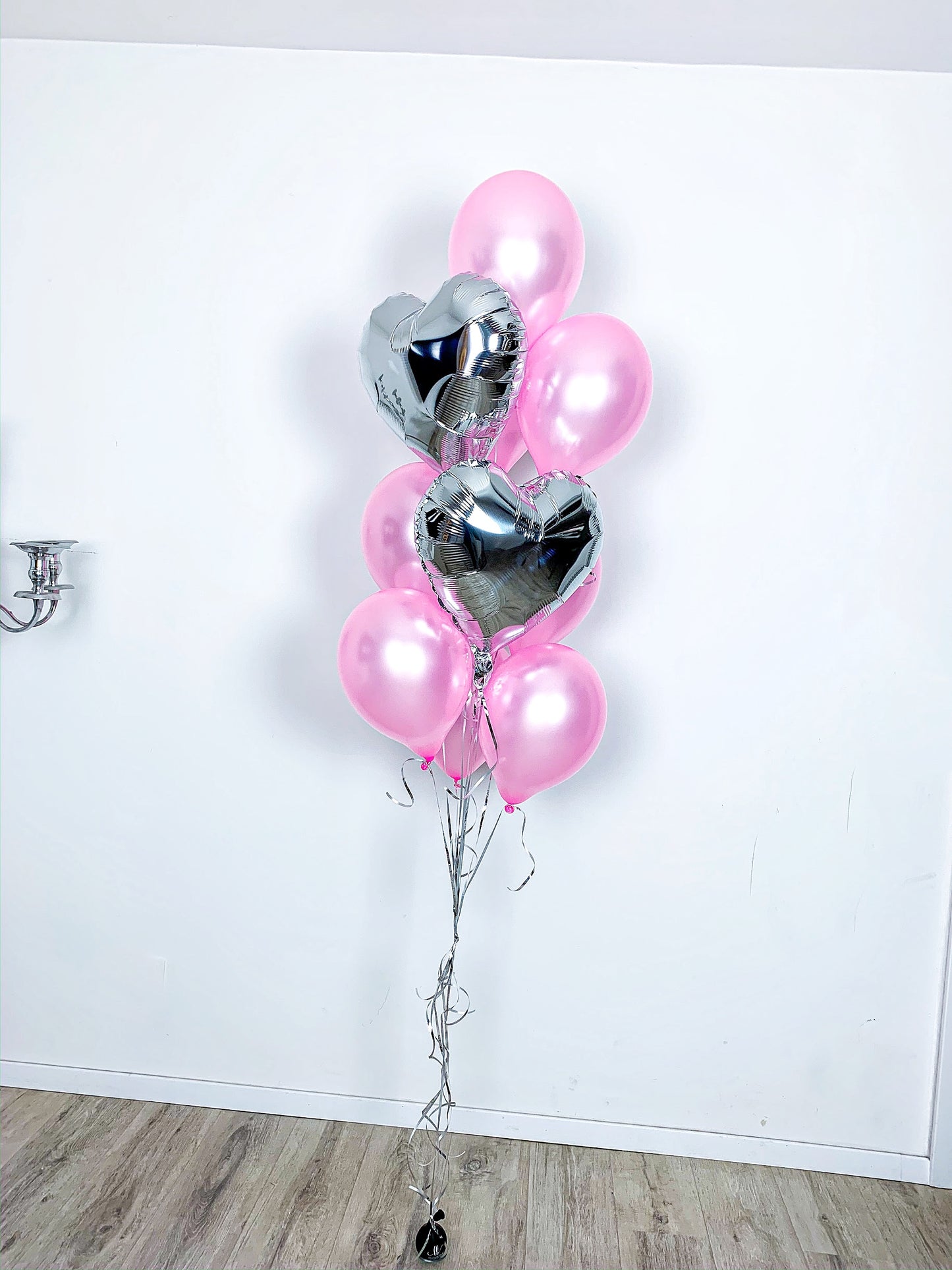 Ballon Bouquet - 2 Hearts