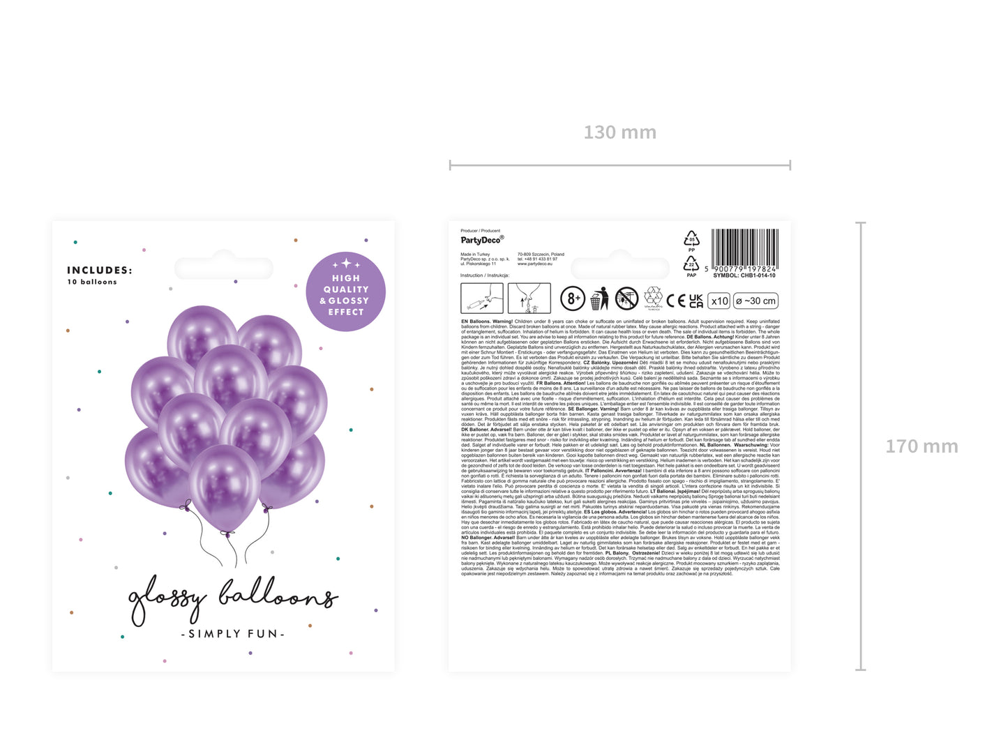 Chrome Luftballons