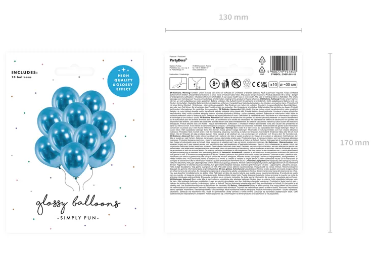 Chrome Luftballons