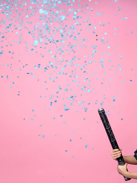 Konfettikanone XL - Babyparty/ Gender Reveal