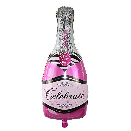Helium Ballon - Champagner Flasche Personalisiert