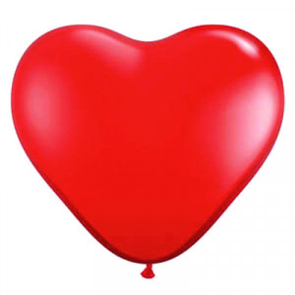 Flugaktion Helium Latex Ballon - Herz