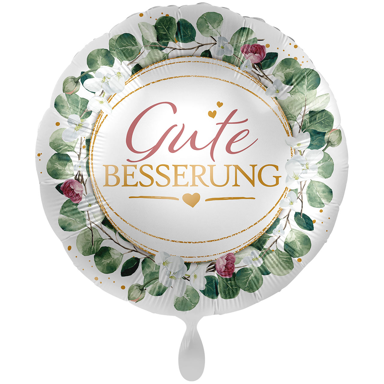 Binde dein Bouquet - Ballon Gute Besserung Eukalyptus