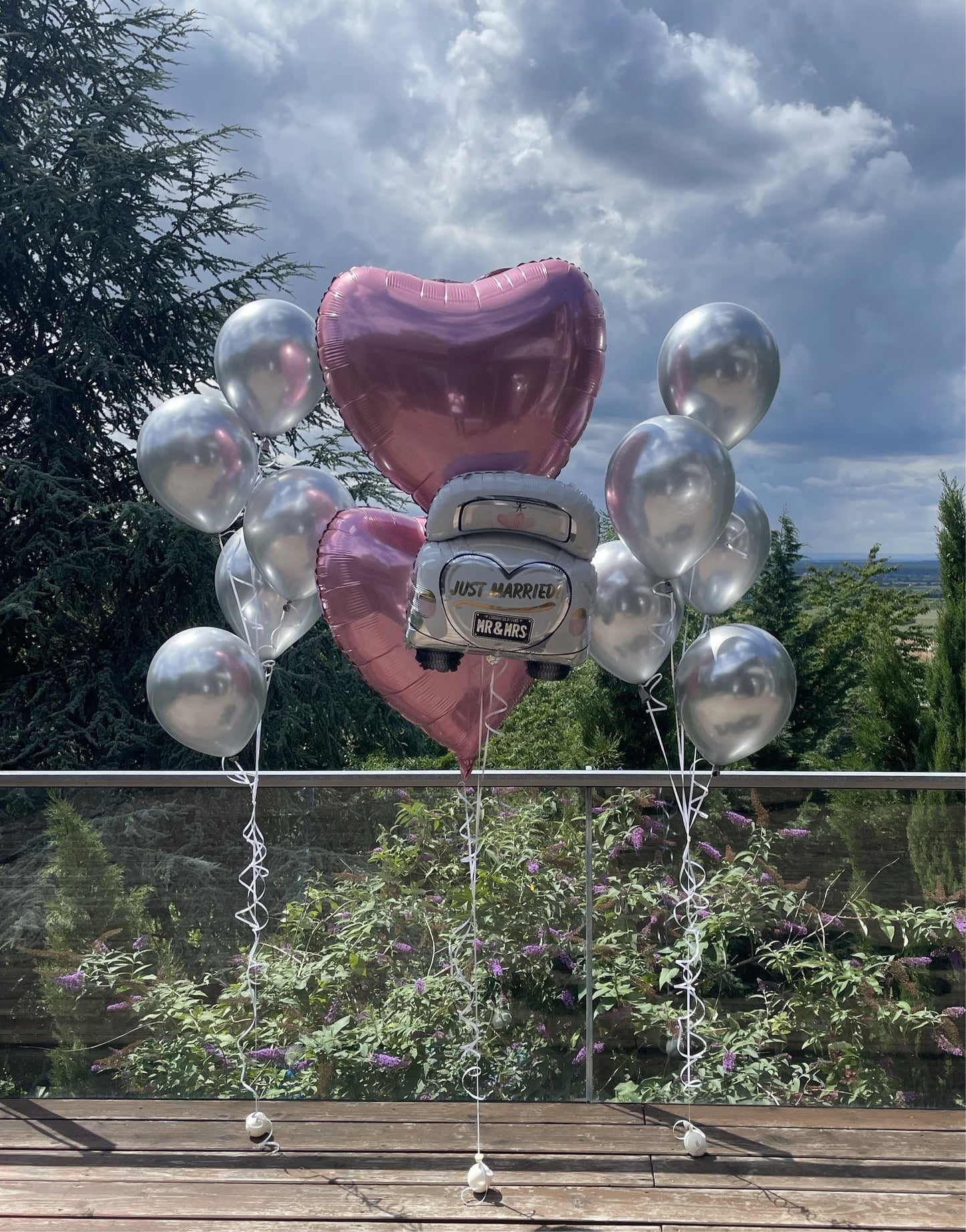 Helium Ballon - Wedding Set Just Married