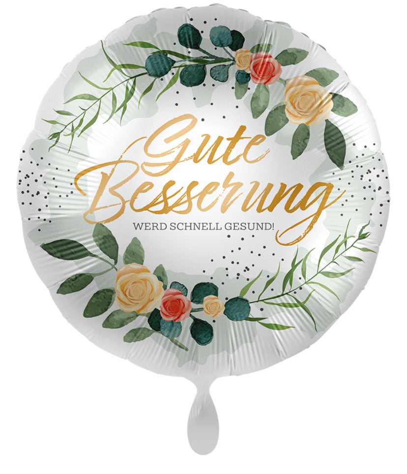 Binde dein Bouquet - Ballon Gute Besserung
