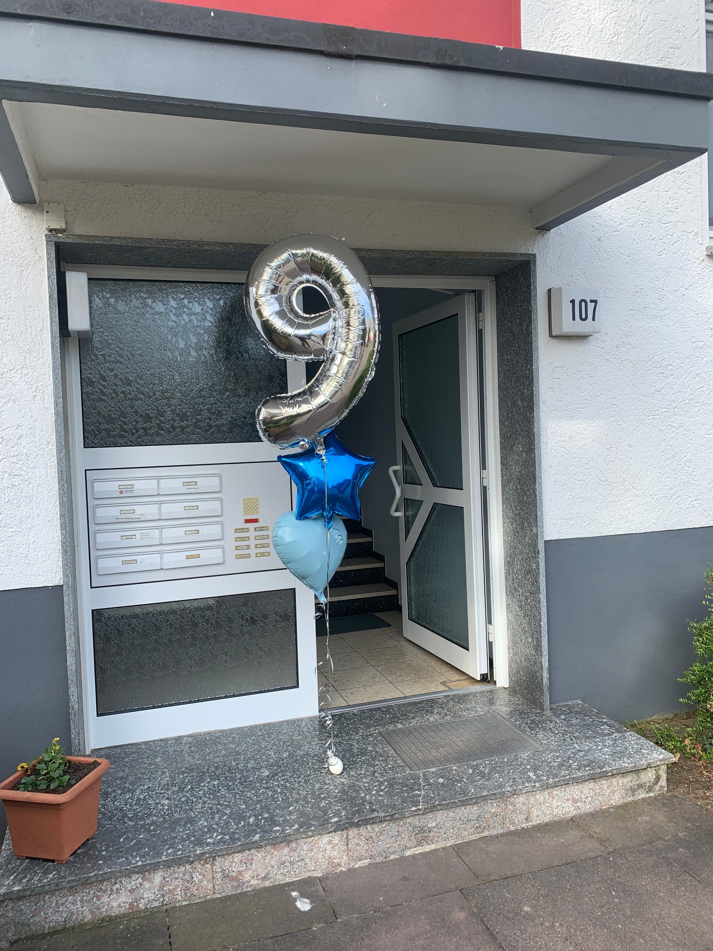 Ballon Bouquet — Happy Birthday Boy