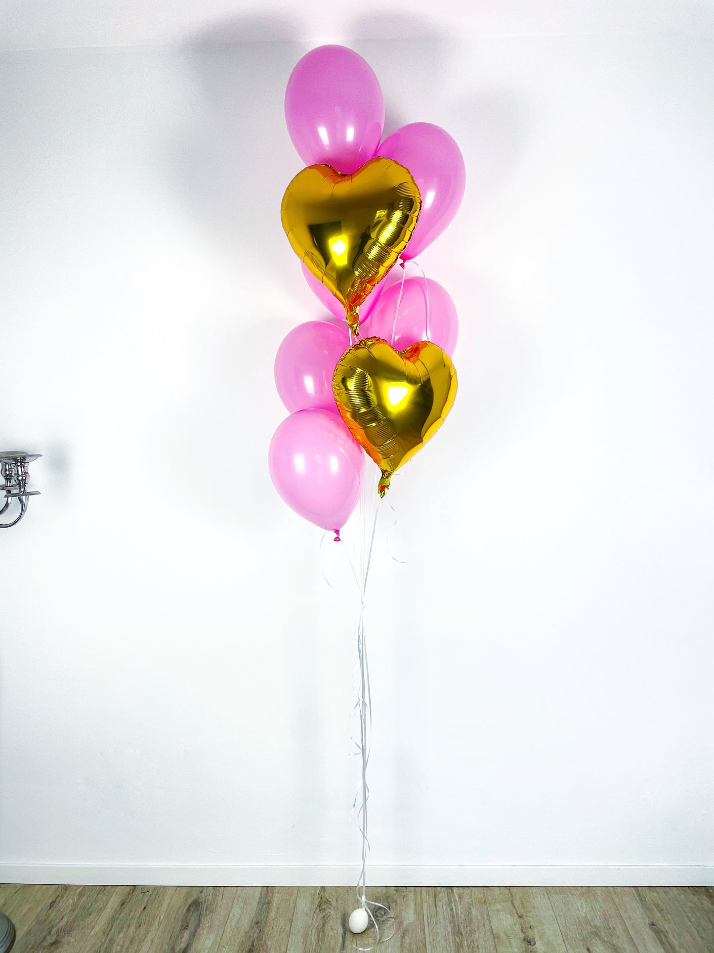 Ballon Bouquet - 2 Hearts
