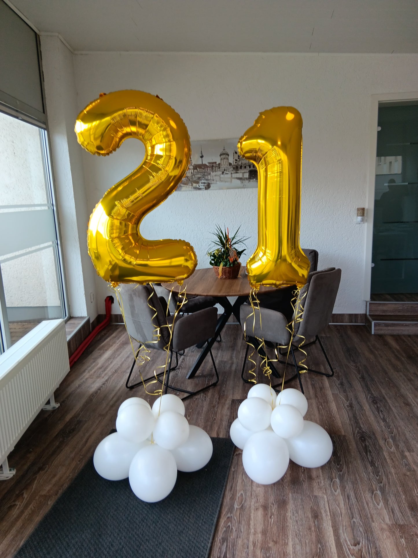 Ballon Bouquet - Zahl Deluxe
