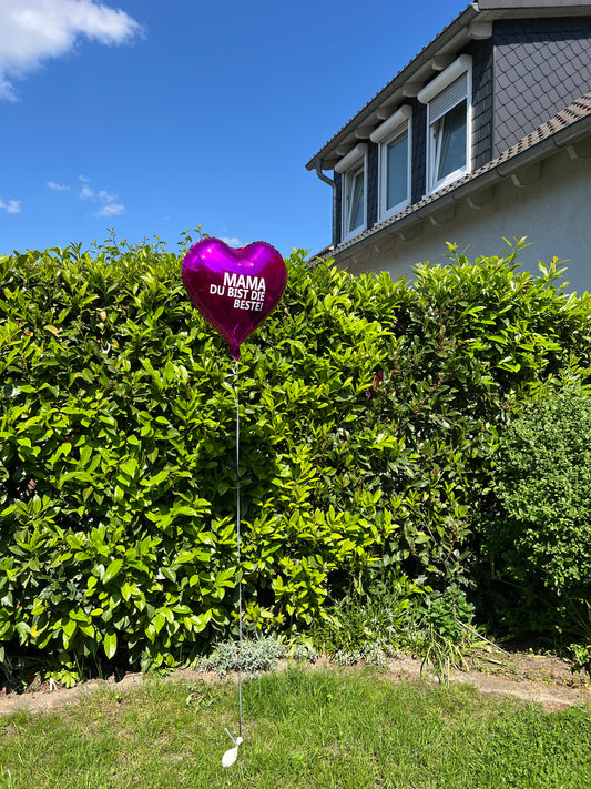 Helium Ballon - MAMA DU BIST DIE BESTE!