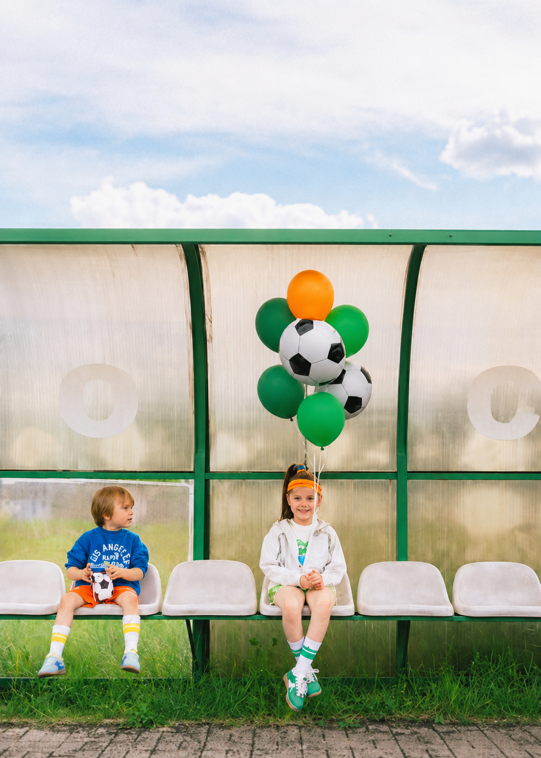 Ballonbouquet Fussball