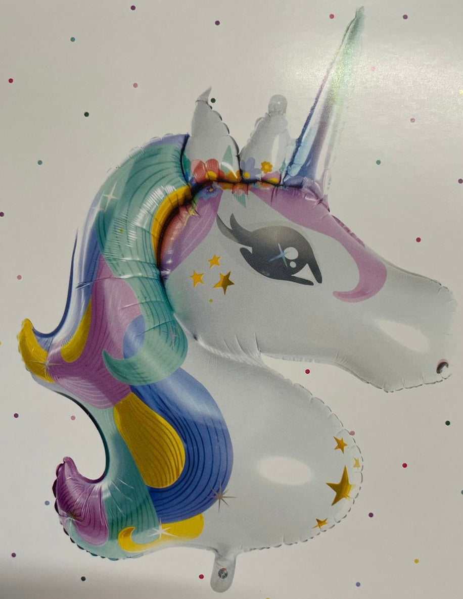 Helium Ballon - Einhorn Kopf
