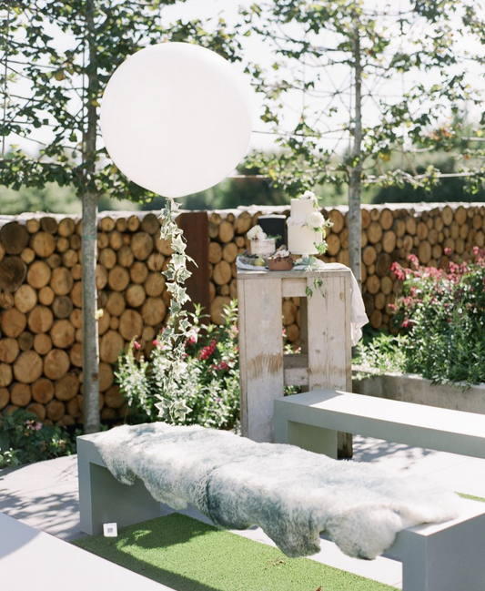 Riesenballon - mit Grün