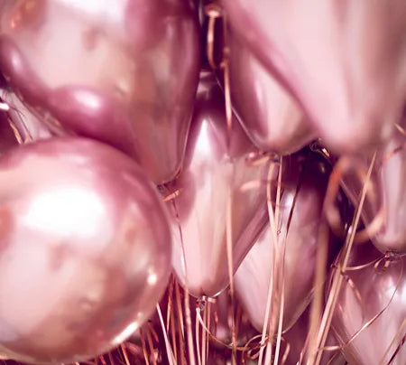 Helium Latex Ballon - Chrome