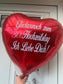 Helium Ballon - Herzen (Personalisiert)