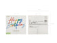 Acryl-Kuchentopper ''Happy Birthday'', matten Multicolor, 16.5 cm