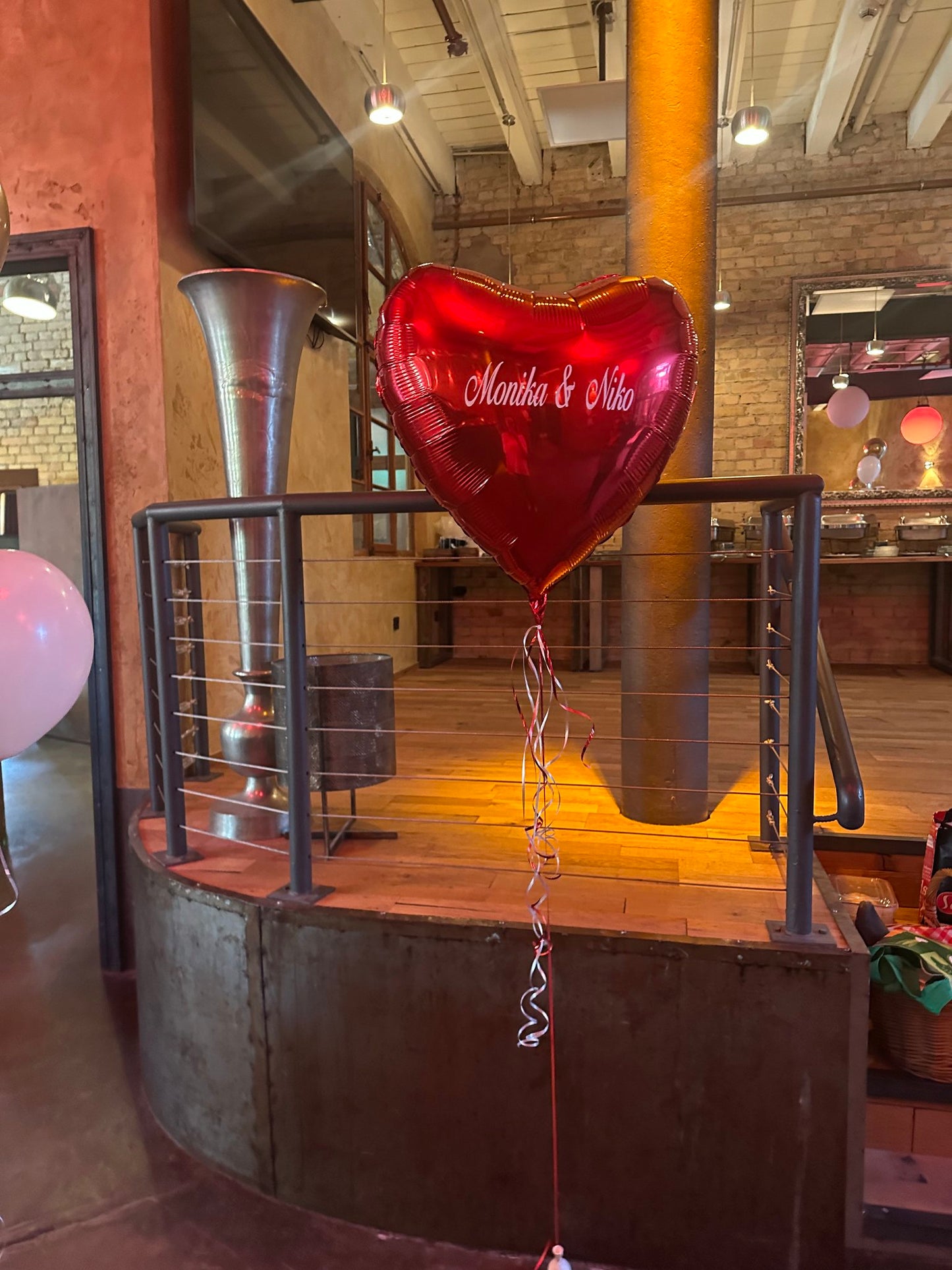 Helium Ballon - Herzen (Personalisiert)