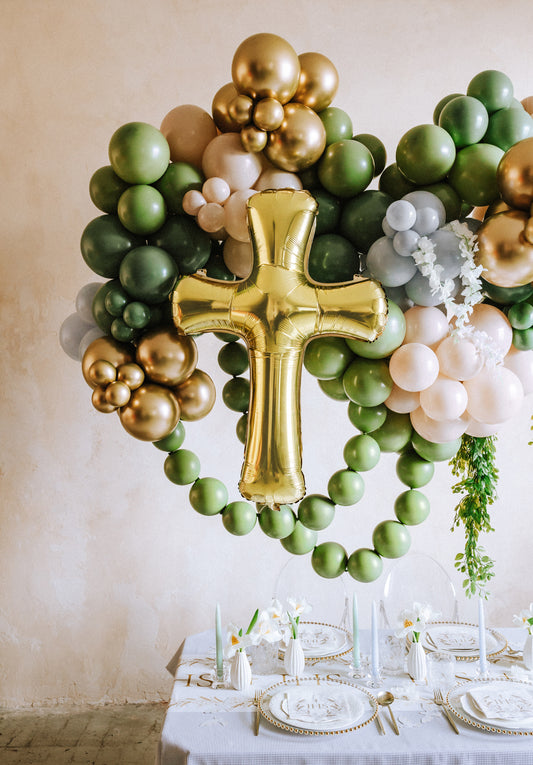 Helium Ballon - Kreuz