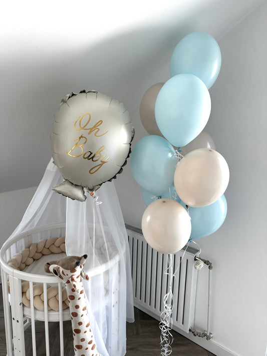 Ballon Bouquet - Zur Geburt „Oh Baby“