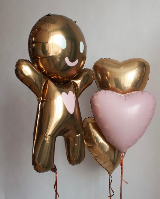 Ballon Bouquet - Lebkuchen Liebe