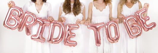 Balllon Schriftzug - BRIDE TO BE