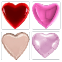 Helium Ballon - XL Herzen
