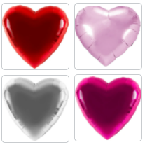 Helium Ballon - XXL Herzen