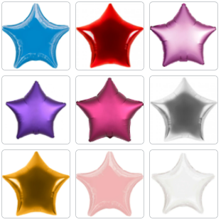 Helium Ballon - Sterne