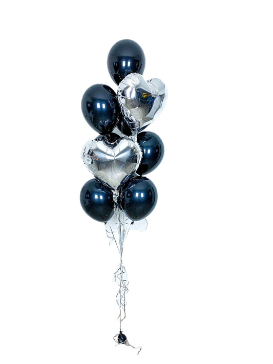 Ballon Bouquet - 2 Hearts