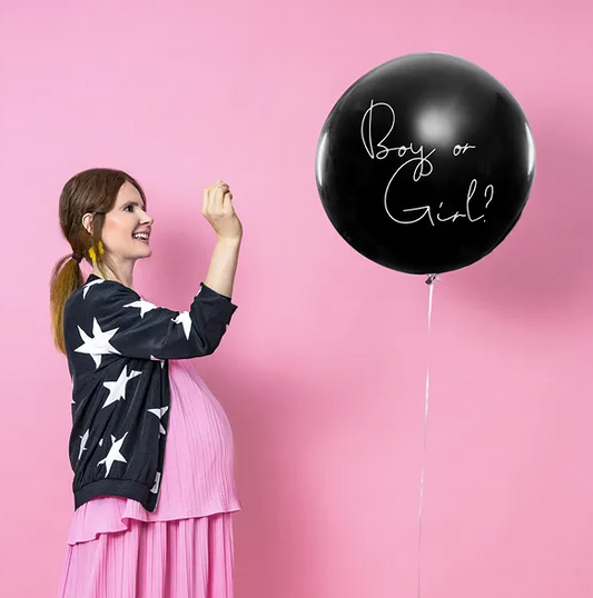 XXL Luftballon Gender Reveal "BOY OR GIRL?"
