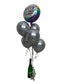 Happy Birthday Ballon für Ihn + Sekt