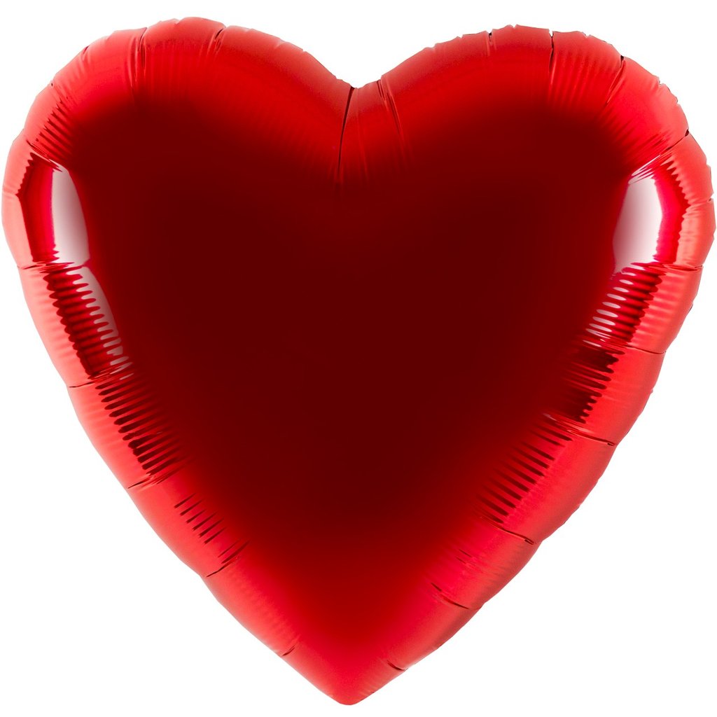 Helium Ballon Herz Rot