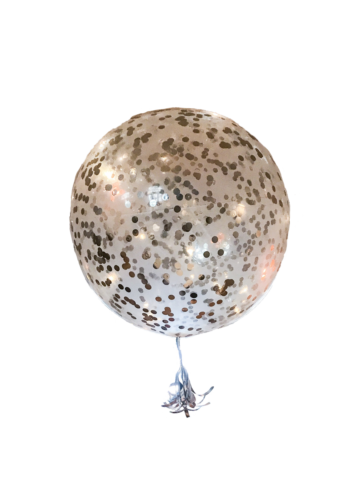 Riesenballon - Konfetti Gigant Kristal