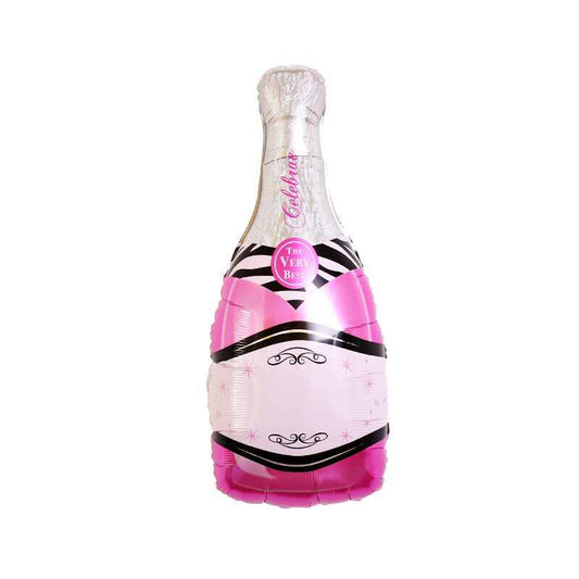 Helium Ballon - Champagner Flasche Personalisiert