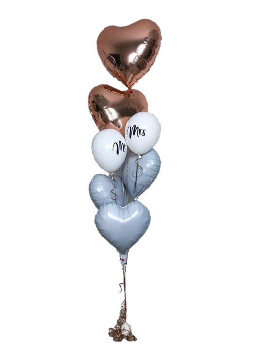 Ballon Bouquet - Mr & Mrs