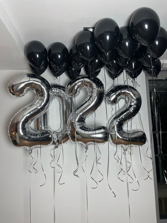 Silvester Ballon Set XXL - 2025