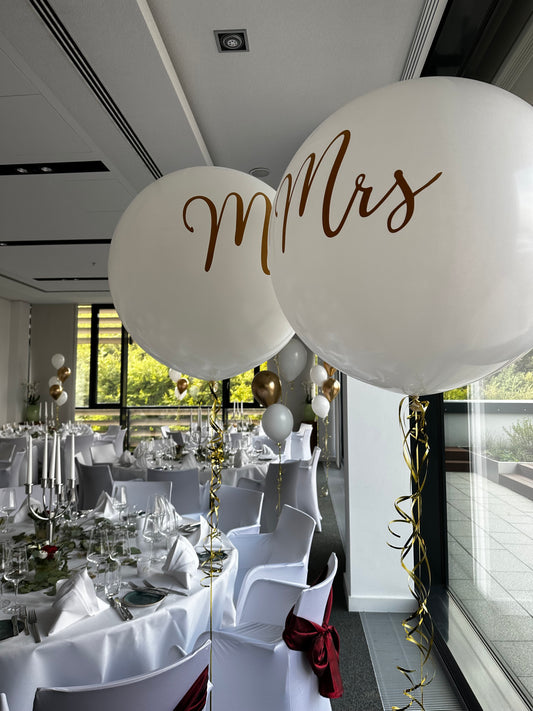 Riesenballon - Gigant Mr & Mrs