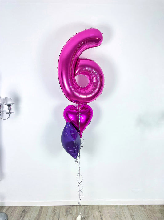 Ballon Bouquet — Happy Birthday Girl