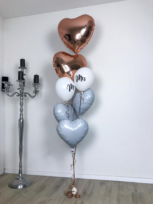 Ballon Bouquet - Mr & Mrs